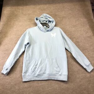 Abercrombie kids light blue hoodie this is a size 15/16